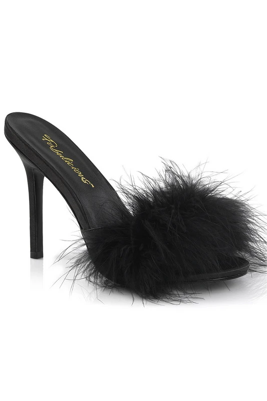 Black PU/Fur image 1