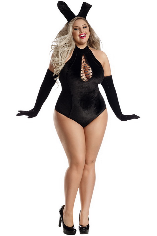 Plus Size Classy Bunny Halloween Costume