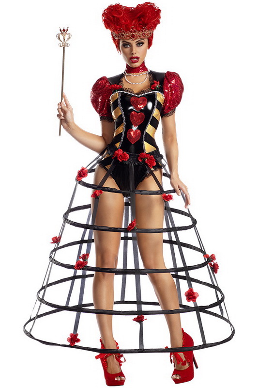 Caged Heart Queen Halloween Costume