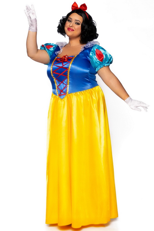 Plus Size Classic Snow White Halloween Costume- Spicy Lingerie