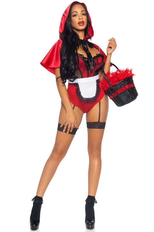Naughty Miss Red Halloween Costume image 2
