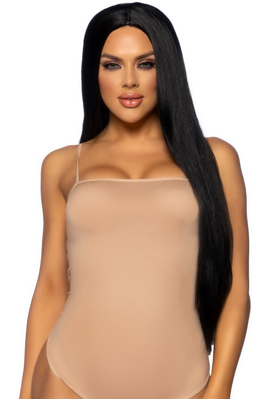 Black Long Straight Wig