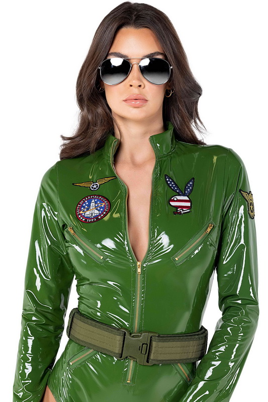 Playboy Top Pilot Halloween Costume image 2