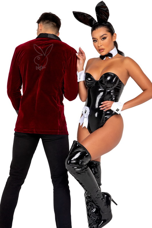 Playboy Seductress Bunny Halloween Costume image 3
