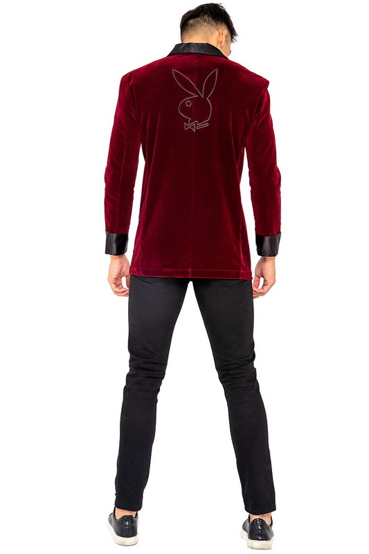 Men's Playboy Smoke Lounge Gent Halloween Costume image 1