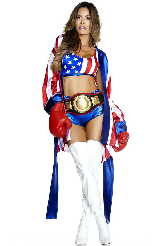 Get 'Em Champ Boxer Halloween Costume