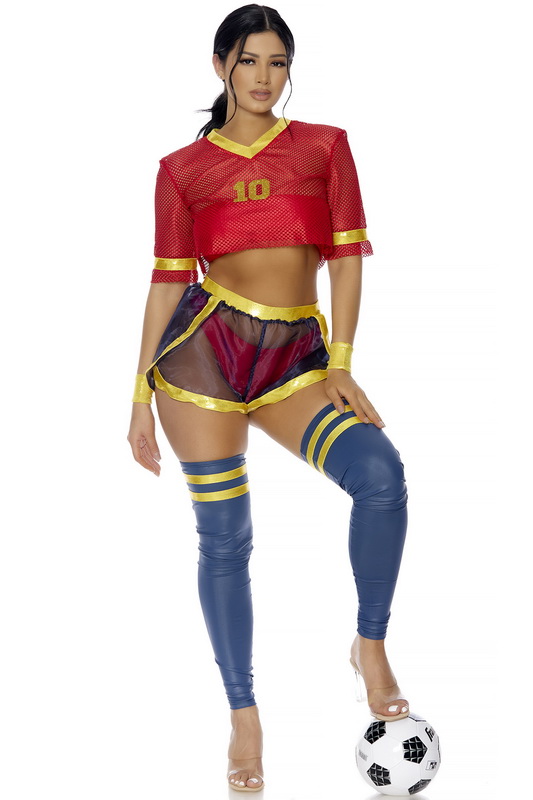 Goals Soccer Player Halloween Costume image 1