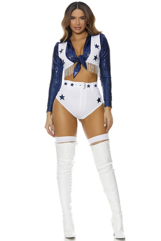 Seeing Stars Cheerleader Halloween Costume image 1