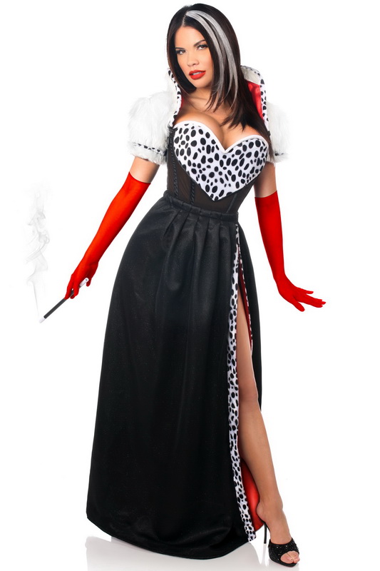 Devious Dog Snatcher Corset Halloween Costume