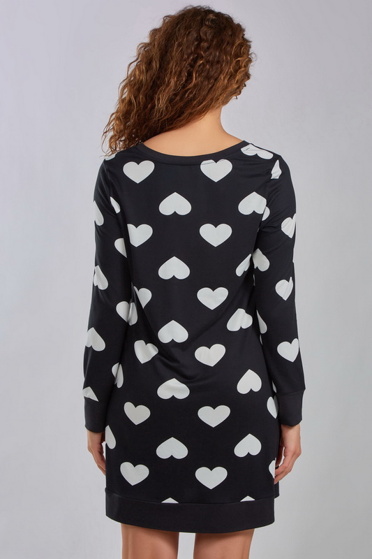 Love A Long Weekend Sleeved Sleep Shirt image 2