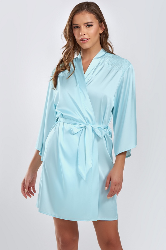 Lady Of The House Short Lingerie Robe