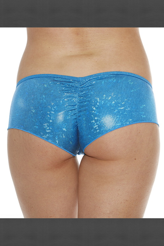 Blue Mini Sequined Micro Short image 1