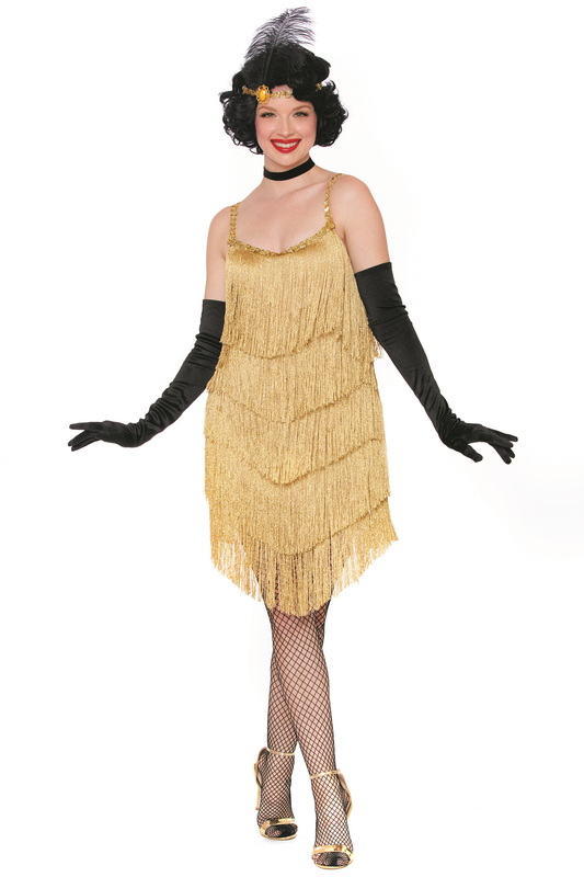 Good Time Gal Flapper Halloween Costume