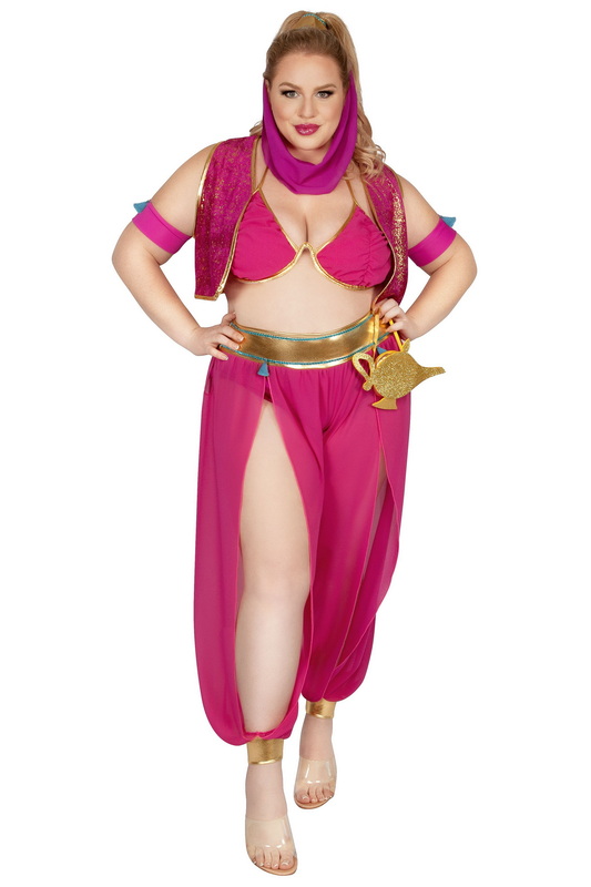 Plus Size Genie Of The Lamp Halloween Costume
