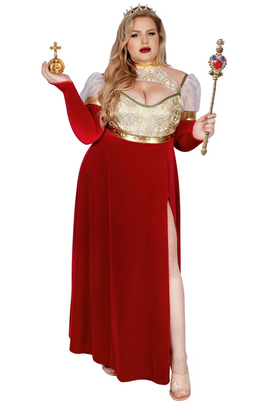 Plus Size Classic Queen Halloween Costume