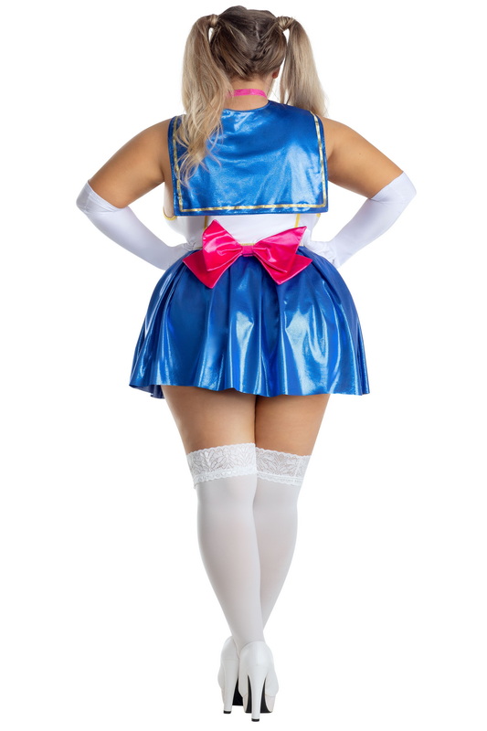 Plus Size Sexy Moon Scout Halloween Costume image 2