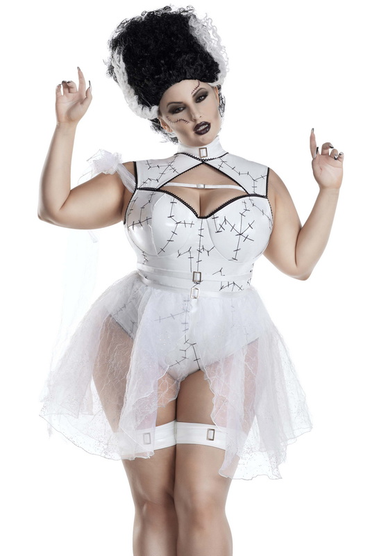 Plus Size Monster Bride Halloween Costume