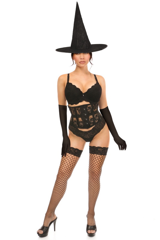 Plus Size Lavish Daring Witch Corset Halloween Costume