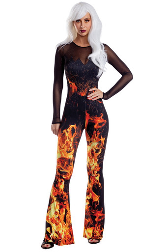 Noir Flame Jumpsuit