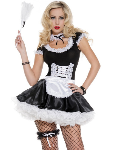 French Frisk Maid Costume- Spicy Lingerie