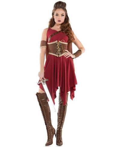 Hooded Huntress Viking Costume- Spicy Lingerie