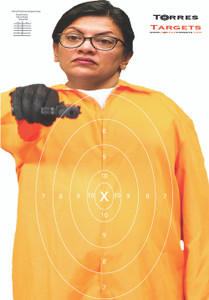Rashida Tlaib Paper Shooting Target  - Prison Escapee Rashida Tlaib Paper Shooting Target  - Prison Escapee