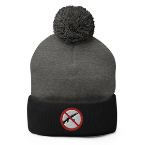 Ultimate Gray Man No-AK-47  Pom-Pom Beanie Ultimate Gray Man No-AK-47  Pom-Pom Beanie
