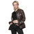 All Gun Laws Are Infringements Faux Leather Bomber Jacket