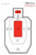 IPSC & USPSA Style Paper Shooting Target - Red