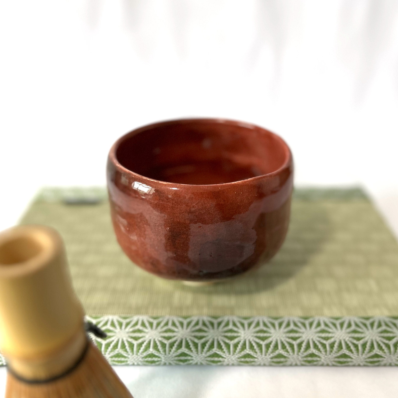Fukuakaraku Rikyu-Chawan Raku Matcha Bowl | Tealife