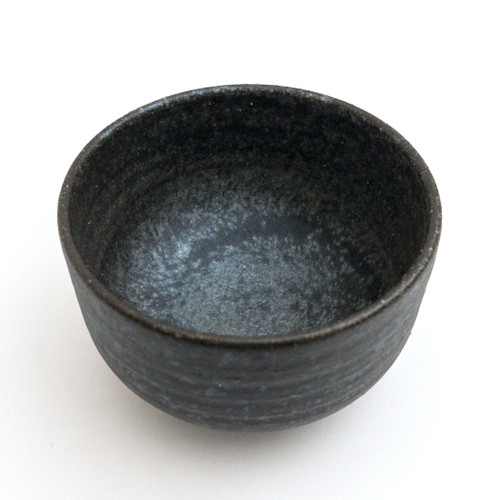 Black Youhen Color Change Matcha Bowl