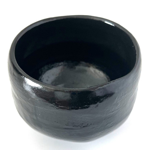 Black traditional Japanese Raku ware thumbnail
