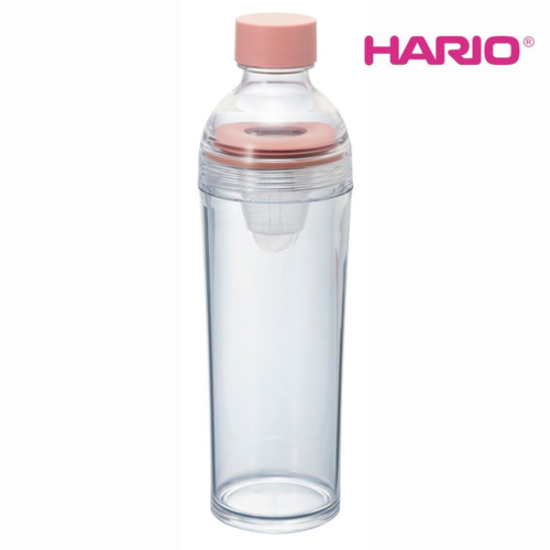 Portable Cold Brew Filter-in Tea Bottle Smokey Pink 400ml main