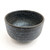 Black Youhen Color Change Matcha Bowl from the front