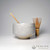 Sumi-Nukiri Mino Ware Matcha Bowl front view