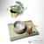 Sumi-Nukiri Mino Ware Matcha Bowl on Tatami Mat