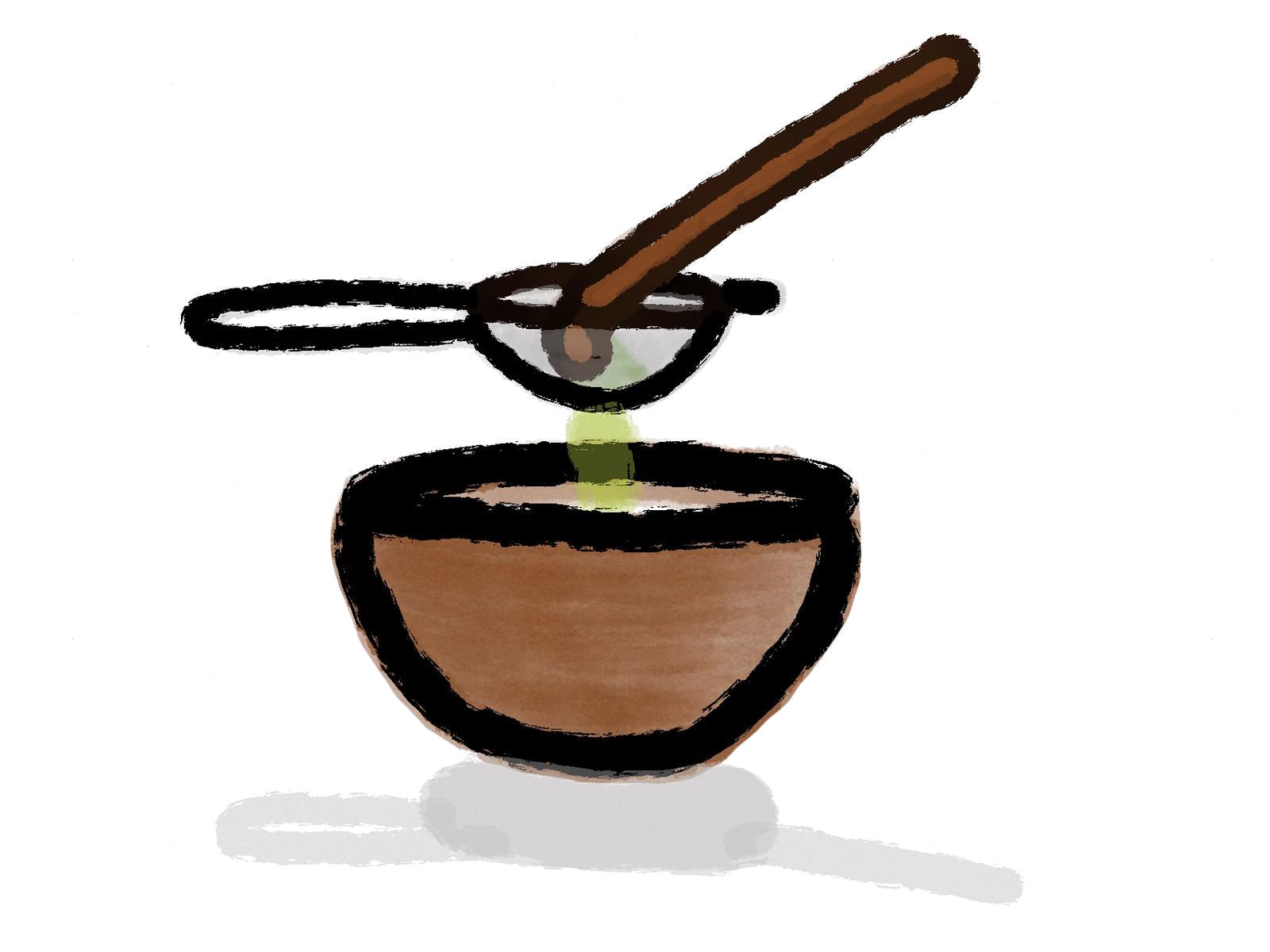 prepare matcha