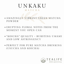 The Unkaku Matcha by Marukyu Koyamaen is a great choice