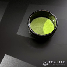 Usucha (Thin-tea) preparation of the Isuzu Matcha by Marukyu Koyamaen