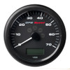 Veratron 4-1\/4" (110MM) ViewLine GPS Speedometer 0-70 KNOTS\/KMH\/MPH - 8 to 16V Black Dial  Bezel [A2C59501781]