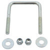 C.E. Smith Zinc U-Bolt 7\/16"-14 X 3-1\/8" X 4" w\/Washers  Nuts - Square [15253A]