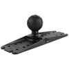 RAM Mount 11" x 3" Rectangle Universal Electronics Base w\/2.25" Ball [RAM-D-111BU]