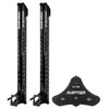 Minn Kota Raptor Bundle Pair - 10' Black Shallow Water Anchors w\/Active Anchoring  Footswitch Included [1810630\/PAIR]