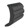 TACO Rigid Vinyl Flex-Core Rub Rail 2" x 7\/8" - Black 60 [V21-9906BKA60D-1]