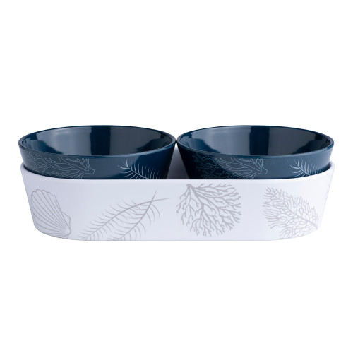 Marine Business Melamine Snack Set - LIVING - Set of 3 [18013]