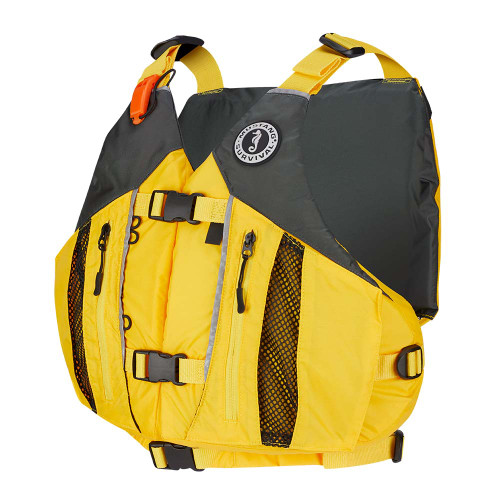 Mustang Solaris Foam Vest - Yellow\/Grey - X-Small\/Small [MV807NMS-222-XS\/S-216]