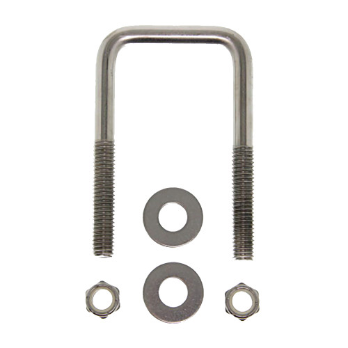 C.E. Smith Zinc U-Bolt 7\/16"-14 X 3-1\/8" X 3" w\/Washers  Nuts - Square [15252A]