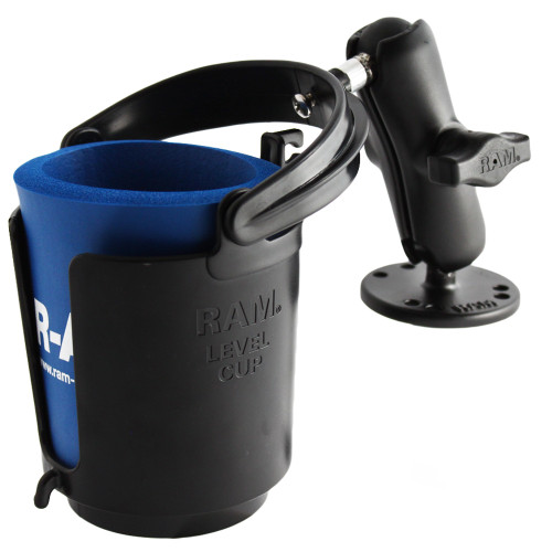 RAM Mount Drink Cup Holder w\/Surface Mount [RAM-B-132U]