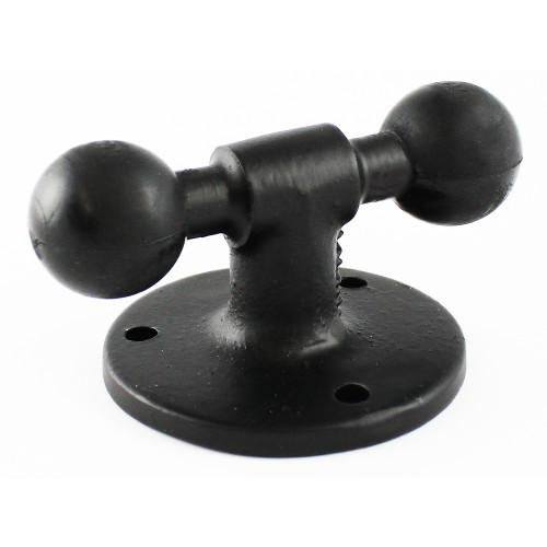 RAM Mount Double Ball w\/2.5" Round Base [RAM-B-217U]