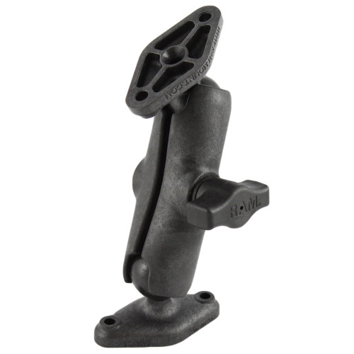 RAM Mount Composite Socket Arm w\/2 Diamond Bases [RAP-B-102U]